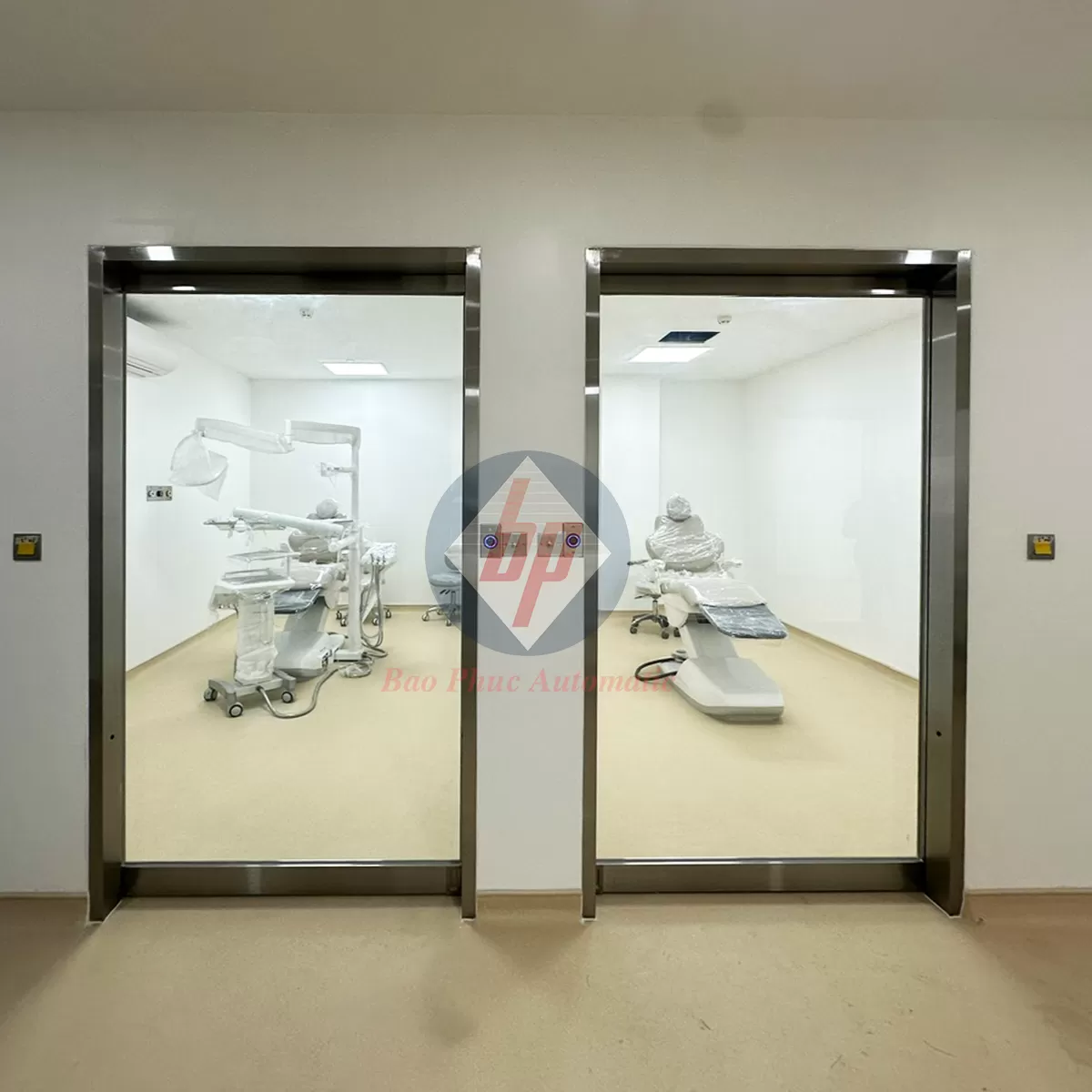 Cửa tự động dành cho bệnh viện – đầy đủ tính năng